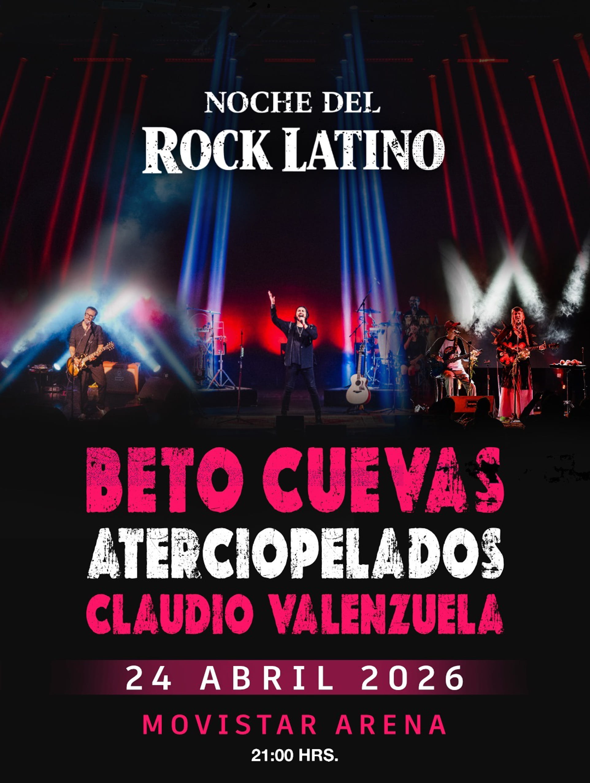 Concurso cerrado: La Noche del Rock Latino